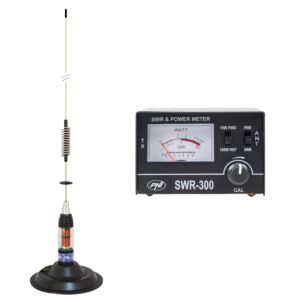 PNI ML70 CB antennacsomag, hossza 70 cm, mágnessel + PNI SWR-300 reflektométer